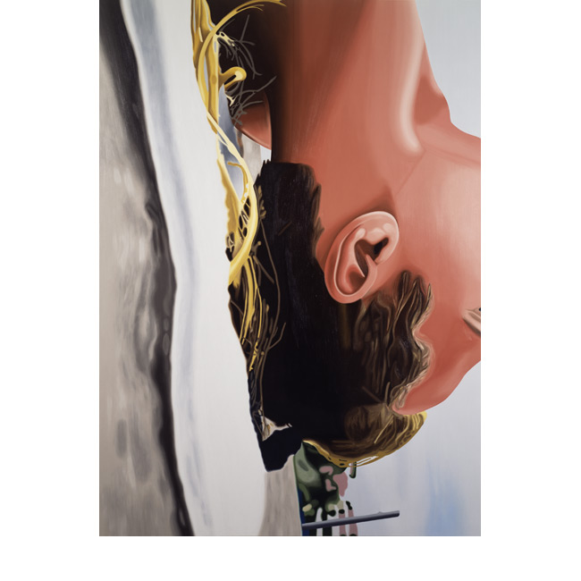 Peter Cain. <em>Sean Number One</em>, 1996. Oil on linen; 80 x 64 inches. Courtesy Matthew Marks Gallery, New York. Peter Cain, Sean Number One