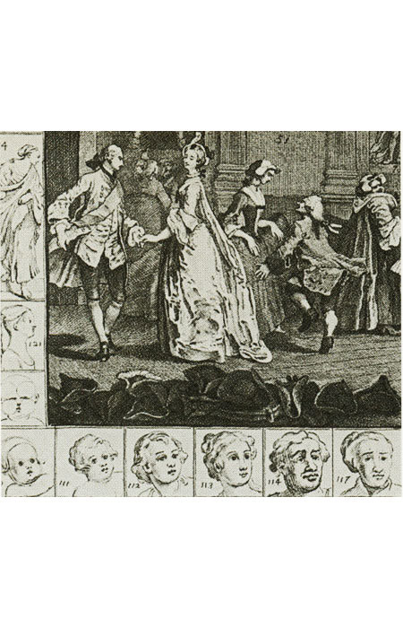 <em>The Country Dance</em> (detail), Plate 2 from <em>The Analysis of Beauty</em>, 1753 Kapinga and Lumpugnu, Series 1