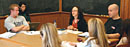 Professor Rachel Adams teaching Columbia University's American Studies Colloquium.